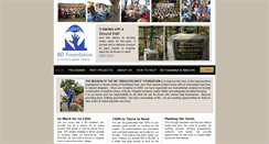 Desktop Screenshot of bdfoundation.com